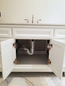 bathroom remodel, new vanity shower toilet
