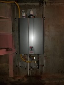 tankless water heater install, rinnai certified