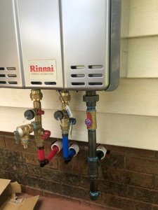 certified rinnai tankless water heater technician plumber in kings mountain
