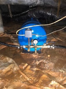 expansion tank prv water leak