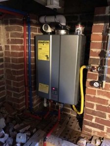 certified rinnai tankless water heater technician plumber in kings mountain
