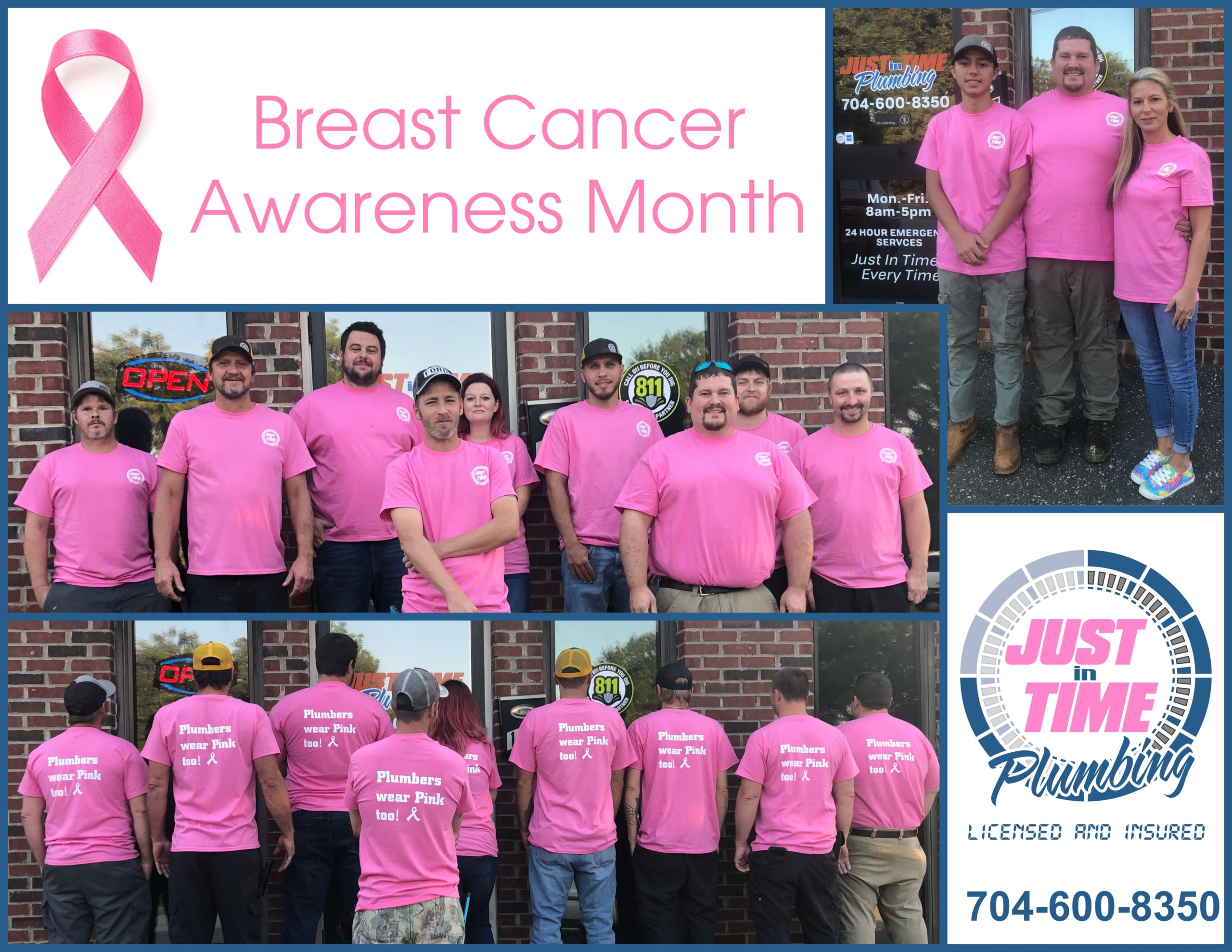 Plumbers Wear Pink Too!