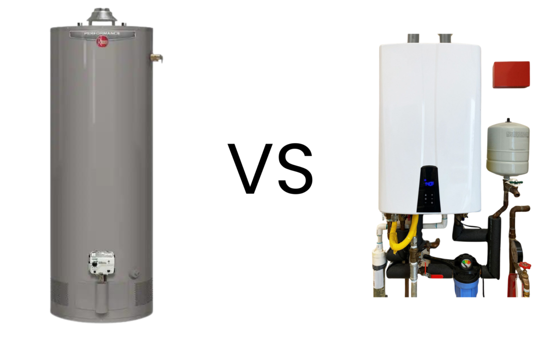 Tankless Water Heaters vs. Traditional Water Heaters