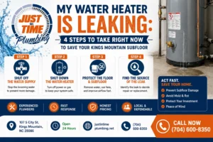 my water heater is leaking